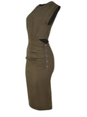 Pinko "Cielo" Dress Made Of Linen Blend.