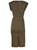 Pinko "Cielo" Dress Made Of Linen Blend.