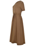 Herno Dress Made Of Cotton Blend.