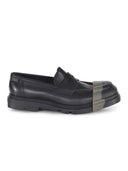 Camper "Junction" Loafers Made Of Mixed Leather.