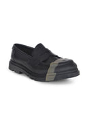 Camper "Junction" Loafers Made Of Mixed Leather.