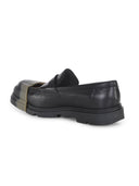 Camper "Junction" Loafers Made Of Mixed Leather.