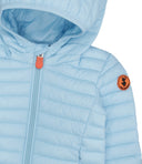 Save The Duck Coats Light Blue