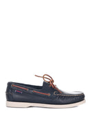 Sebago mocassins in gehamerd leer