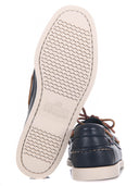 Sebago mocassins in gehamerd leer