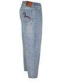 Evisu Jeans Made Of Denim.