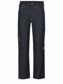 Evisu Jeans en denim.