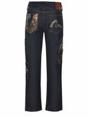 Evisu Jeans en denim.