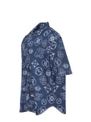 Evisu Shirt Made Of Denim.