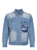 Giacca Evisu in denim.
