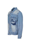 Giacca Evisu in denim.