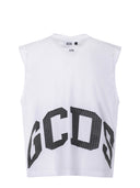 Gcds Tank Top Made Of Polyester Blend.