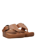 Fitflop sandaler läderbrun