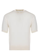 Atomo Factory T Shirt Made Of Ivory Cotton.