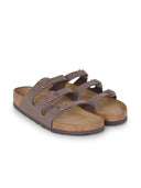 Birkenstock Pantoffeln "Florida" in Eco Leder Birko Flor