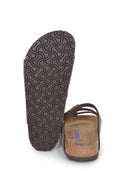 Birkenstock Pantoffeln "Florida" in Eco Leder Birko Flor