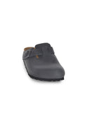 Birkenstock "Boston" Slippers Made Of Nubuck.