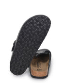 Birkenstock "Boston" Slippers Made Of Nubuck.