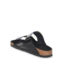 Birkenstock 'Arizona Big Buckle' Slippers In Glossy Leather.