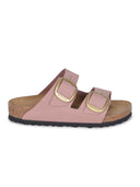 Birkenstock 'Arizona Big Buckle' Slippers In Nubuck.