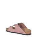 Birkenstock 'Arizona Big Buckle' Slippers In Nubuck.