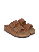 Birkenstock 'Arizona' Slippers In Eco Leather Birko Flor