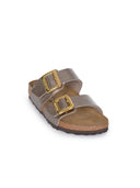 Pantofole Birkenstock "Arizona Big Buckle" In Leather