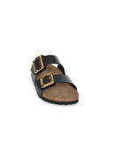 Birkenstock Slippers "Arizona Big Buckle" In Oiled Leather