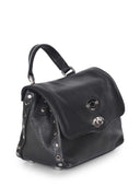 Zanellato "Postina Baby" Bag Made Of Hammered Leather