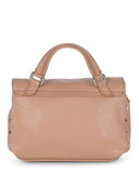 Zanellato "Postina Baby" Bag Made Of Hammered Leather