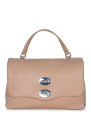 Zanellato 'Postina Daily S' Handbag Made Of Hammered Leather