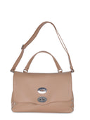 Zanellato 'Postina Daily S' Handbag Made Of Hammered Leather
