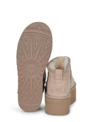 Boots ugg "Classic Ultra Mini Con Plateau" Hecho de gamuza