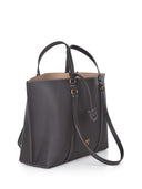 Pinko "Carrie" Shopping Bag Made Of Head Of Leather.