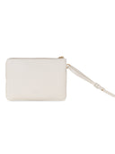 Roze zakje gemaakt van leer