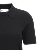 Shirt a maglia da ricamo a maglietta Tory Burch