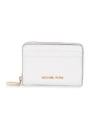 Michael Kors "Jet Set" Cardholder Made Of Pebbled Leather.