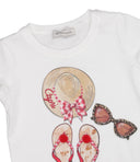 Monnalisa T Shirts And Polos White