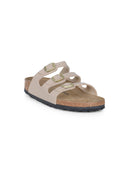 Birkenstock Slippers "Florida" In Eco Leather Birko Flor