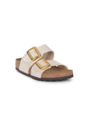 Birkenstock 'Arizona Big Buckle' Slippers In Leather.