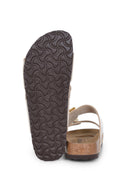 Birkenstock 'Arizona Big Buckle' Slippers In Leather.