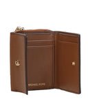Michael Michael Kors Willets de cuero marrón
