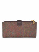 Etro Wallet In Paisley Leather