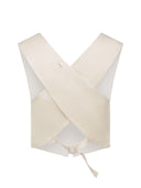 Dondup Waistcoat Made Of A Linen Blend