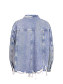 Cycle Jacket Made Of Denim.