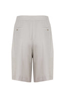 Herno Shorts Made Of A Linen Blend In Color.
