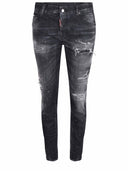 Jeans "Cool Girl" Dsquared2 hechos de mezclilla elástica.