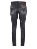 Jeans "Cool Girl" Dsquared2 hechos de mezclilla elástica.