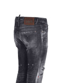 Jeans "Cool Girl" Dsquared2 hechos de mezclilla elástica.