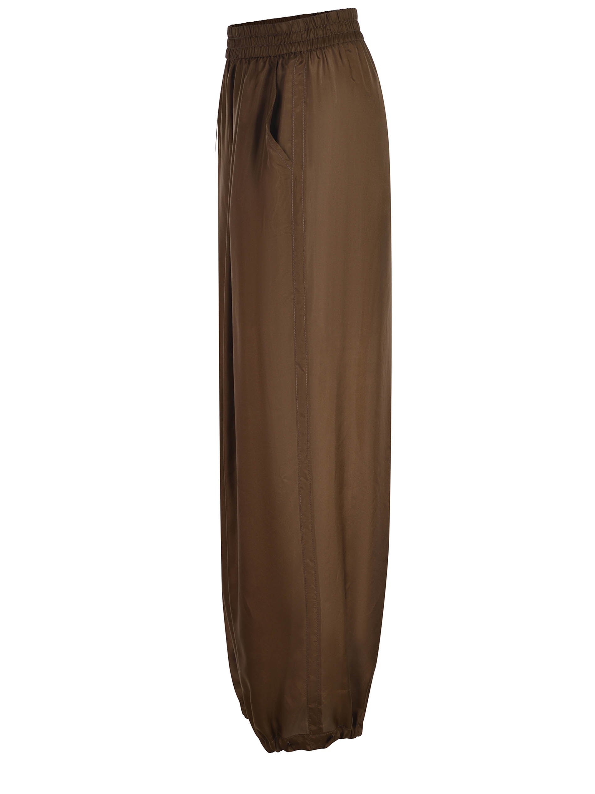 Pantalon de philosophie en soie.